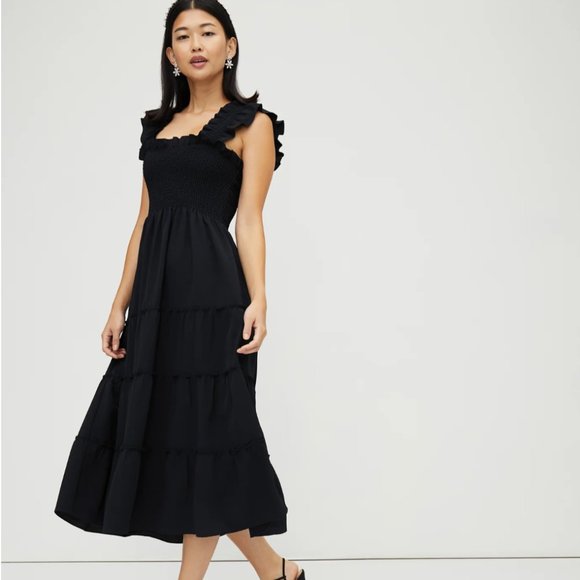 Hill House Dresses & Skirts - NWT HILL HOUSE The Ellie Nap Dress Black Crepe Small